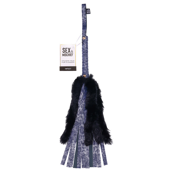 Cougar Faux Fur Flogger