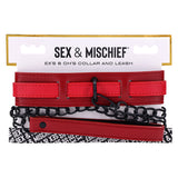 Ex's & Oh's Collar and Leash