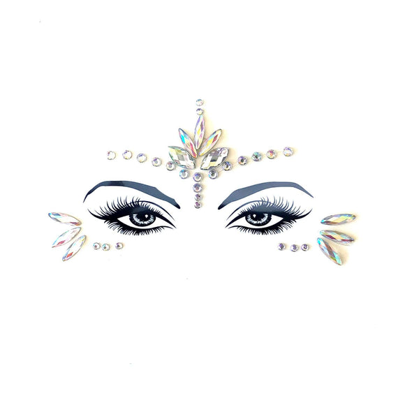 Star Craft Iridescent Crystal Face Jewels