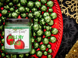 Jingle My Balls Holiday Candle - Funny Christmas Holly Berry