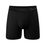 THE THREAT LEVEL MIDNIGHT | BLACK BALL HAMMOCK® POUCH UNDERWEAR WITH FLY