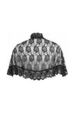 Black Lace Cape