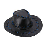 Leatherette Light Up Cowboy Hat led