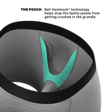 Shinesty The 50 Shades | Grey Ball Hammock® Pouch Underwear with Fly