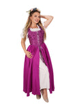 Brocade corset bodice overdress