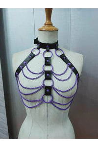 Purple Chain Harness