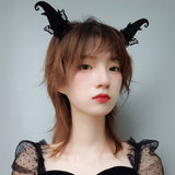 Black Butterfly Headband