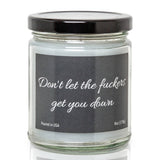 French Vanilla - Don't Let the F's Get you Down-Candle