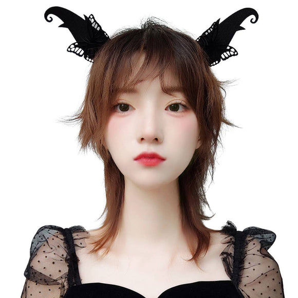 Black Butterfly Headband