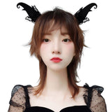 Black Butterfly Headband