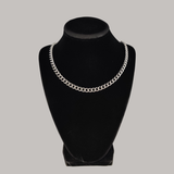 Cuban Chain Heart Slip Chain Choker Collar