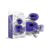 Nixie Metal Butt Plug & Furry Cuff