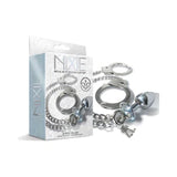 Nixie Metal Butt Plug & Furry Cuff