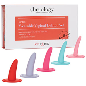 She-Ology 5 Piece Wearable Vaginal Dilator Set