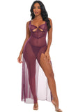Antonella Potent Purple Gown