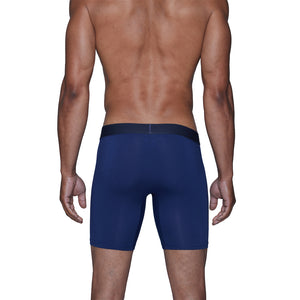 Wood Biker Brief w/fly-Deep Space Blue