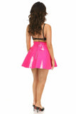 Hot Pink Patent Skirt - Daisy Corsets