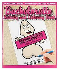 Bachelorette Coloring & Activity Book