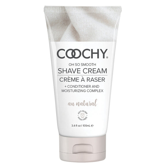 Coochy Fragrance Free Shave Cream Au Natural