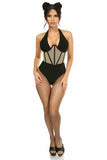 Lavish Nude Mesh Open Cup Waist Cincher - Daisy Corsets