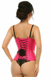 Lavish Hot Pink Patent Underbust Corset - Daisy Corsets