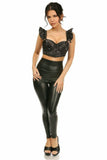 Lavish Celestial Underwire Bustier Top w/Removable Ruffle Sleeves - Daisy Corsets