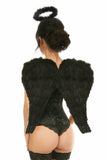 Lavish 3 PC Sexy Midnight Angel Corset Costume - Daisy Corsets