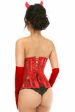 Lavish 4 PC Sexy Red Devil Corset Costume - Daisy Corsets
