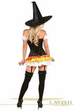 Lavish 4 PC Witch Corset Costume - Daisy Corsets