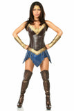 Top Drawer 3 PC Premium Warrior Woman Costume - Daisy Corsets