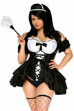 Top Drawer 4 PC French Maid Costume - Daisy Corsets