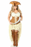 Top Drawer 4 PC Sexy Pirate Corset Costume - Daisy Corsets