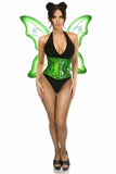 Top Drawer 2 PC Green Pixie Fairy Corset Costume - Daisy Corsets