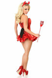 Top Drawer Delicious Devil Corset Dress Costume - Daisy Corsets