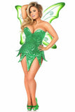 Top Drawer Green Sequin Fairy Corset Dress Costume - Daisy Corsets