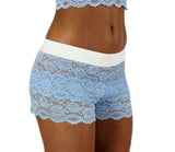 Foxers Light Blue Lace Boxers